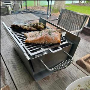 Brûleur à <span class=keywords><strong>charbon</strong></span> suspendu en gros <span class=keywords><strong>Barbecue</strong></span> extérieur pliant portable <span class=keywords><strong>Barbecue</strong></span> <span class=keywords><strong>bateau</strong></span> <span class=keywords><strong>Barbecue</strong></span> Grill - Product Image 2