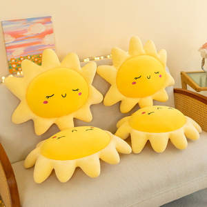หมอนอิงรูปดอกทานตะวัน ของเล่นตุ๊กตาผ้าพลัฌ สีสันสดใส ใช้เป็นเบาะรองนั่งโซฟา ตุ๊กตานอนหลับ ของขวัญสำหรับเด็ก ตกแต่งงานปาร์ตี้ - Product Image 3