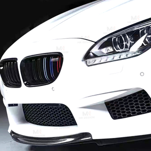 Lèvre avant en fibre de carbone style <span class=keywords><strong>KPR</strong></span> pour BMW Série 6 M6 F12 F13 M6 2012-2016, spoiler de pare-chocs avant - Product Image 5