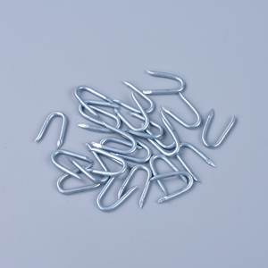 Polished Class 4 Steel U-Type Fence <b>Nail</b> with Flat/Checkered Head - Product Image 4