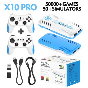 Nueva Consola de Juegos Retro X10 PRO Transfronteriza, Conexión para Dos Jugadores, Versus Inalámbrico, TV HD 3D 4K, 128GB de Memoria, Juegos para el Hogar - Product Image 4