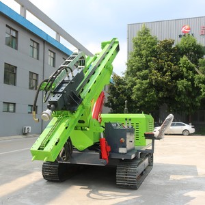 <b>Solar</b> Hydraulic Photovoltaic Pile Driver Hammer Drill Integrated Photovoltaic Pile Driver - Product Image 2
