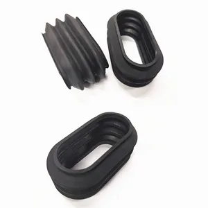 Custom silicone rubber parts Seals buffer parts bellows protective sleeves for mechanical appliances medical equipment