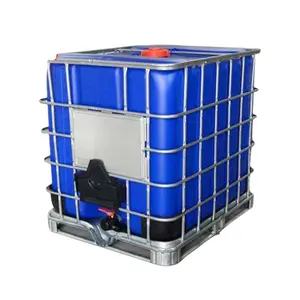 Factory Supplies Plastic Tonnage Drums For Easy Cleaning Of Ibc Tanks Against Explosion Square plastic container(1000L)