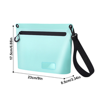 Pochette sèche en PVC de petite taille en gros sac étanche de plage extérieure multicolore capacité de 3L pour la natation et les visites