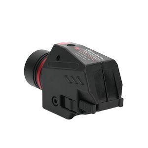 Lanterna de Caça Compacta em Alumínio à Prova d'Água com Mira Laser de Ponto Vermelho e Iluminação de Luz Branca com Indicador LED - Product Image 4