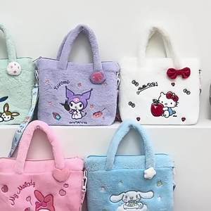 ตุ๊กตาการ์ตูนซานริโอ้สุดฮิต สำหรับมายเมโลดี้ เฮลโลคิตตี้ ซินนามอนโรล กระเป๋าเป้สะพายหลังเดี่ยว สไตล์วินเทจ แฟชั่นสุดนุ่ม - Product Image 6