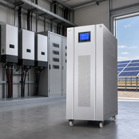 Stabilisateur de tension solaire pour centrales photovoltaïques et protection d'entrée réseau 380V SBW-60KVA