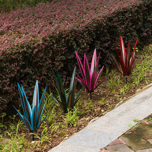 Offre Spéciale métal <span class=keywords><strong>Agave</strong></span> plante fer Art extérieur jardin ornement élégant jardin <span class=keywords><strong>d</strong></span>écoration - Product Image 2