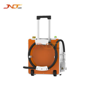 La première petite machine de nettoyage laser à impulsions refroidie par air 500w gaussienne sur le marché conception de valise nettoyage de moules en bois et métal - Product Image 2
