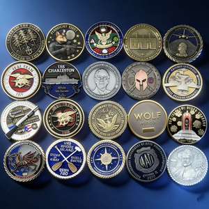 เหรียญที่ระลึกแบบกำหนดเอง เคลือบเงา 3 มิติ และสีอบ โลหะผสมสังกะสี ตัวเลือกที่ยอดเยี่ยมสำหรับการระลึกในองค์กรและการสะสม - Product Image 6