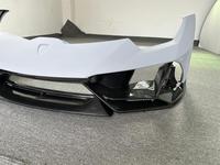 Nouveau kit de carrosserie en fibre de carbone de haute qualité séparateur de diffuseur de lèvre de pare-chocs avant de Style EVO pour Lamborghini Huracan LP610 LP580