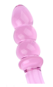 Jouet artisanal en verre rose en forme de petite baleine pour le plaisir des femmes - Product Image 5