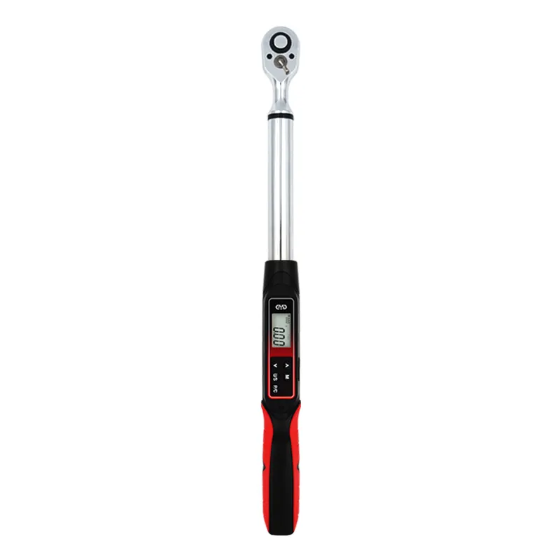 Angle Digital Torque Wrench 340 N.m 1/2'' Combination Spanner Set In Tool Box