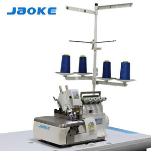 เครื่องตัดขอบความเร็วสูงแบบคอมพิวเตอร์ควบคุม รุ่นใหม่ JAOKE <span class=keywords><strong>Pegasus</strong></span> Model 700 แบบขับเคลื่อนโดยตรง ใช้กับผ้าเหล็กและพลาสติก  3/4/5 เส้นด้าย สำหรับงานอุตสาหกรรม - Product Image 3