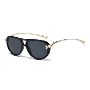 Jamie Z02 Knot Sunglasses Black Frame Ac Lens Uv400 Protection Unisex Travel Style - Product Image 3