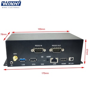 Reproductor Multimedia con Decodificador de Video para Caja de Exhibición Publicitaria, 4K UHD HD-<span class=keywords><strong>MI</strong></span>, Control RS232, <span class=keywords><strong>Android</strong></span>, Red, Señalización Digital, TV <span class=keywords><strong>Box</strong></span> - Product Image 3