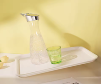 Plateau de service carré antidérapant et durable pour cuisine, service de table, restauration rapide et barware - Offre Spéciale