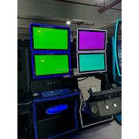 Miracle 2025 – Support de tasse incurvé double haute qualité 23,6/43 pouces avec 2 boutons pour console de jeu et armoire de jeu Fire