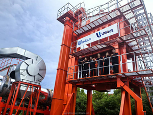 Hete verkoop, hoog rendement stationaire asfaltmenginstallatie, PLC-gestuurd, 380V motorpomp, wegconstructie-apparatuur - Product Image 3