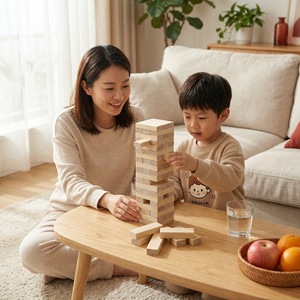 Puzzle en bois personnalisé OEM ODM pour l'apprentissage précoce des tout-petits, jouet éducatif Montessori en gros, cadeau pour l'éveil des jeunes enfants - Product Image 5