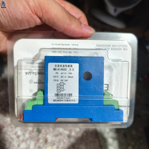 เซ็นเซอร์กระแสไฟ AC ความแม่นยำสูง WBI414S93 อุปกรณ์ตรวจสอบพลังงานอัตโนมัติทางอุตสาหกรรม ตัวแปลงสัญญาณไฟฟ้าแบบแยกสัญญาณ - Product Image 1
