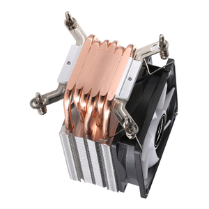 QiuzAim ordenador <span class=keywords><strong>CPU</strong></span> disipador de calor X79 X99 X299 placa base 2099 2011 E5 6 tubo de calor 90mm ventilador 3 pines 4 pines PWM iluminación - Product Image 3