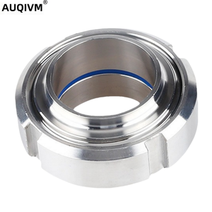 AUQIVM Joint <span class=keywords><strong>flexible</strong></span> en acier inoxydable 304 à filetage rond Joint <span class=keywords><strong>flexible</strong></span> soudé avec tout connecteur <span class=keywords><strong>de</strong></span> tuyau <span class=keywords><strong>de</strong></span> joint - Product Image 3