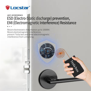 Locstar Security Electronic Cerradura Inteligente Keyless Entry Rfid Card Hotel <strong>Door</strong> Lock with Management Software System - Product Image 5