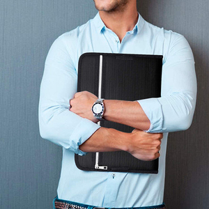 Yhx Nhà máy cung cấp A4 Chống cháy tài liệu thư mục văn phòng trường sử dụng màu sắc mở rộng dây kéo nộp hồ sơ thư mục - Product Image 6