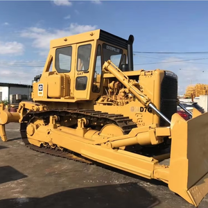 Bulldozer Usado Caterpillar D7G/D7g/D7r/D7h con Capacidad de Aplicación de Aserrín de 5.4m, Radio de Giro Corto, Original de Japón - Product Image 1