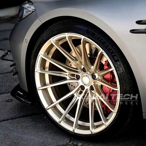 Jantes forgées XINLAI Custom Chrome Angular Split-Spoke 18-22 pouces 5x112 5x114.3 pour Audi RS6 RS7 et voitures AMG - Product Image 1