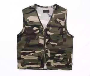 Gilet de travail décontracté pour homme, personnalisé, été, respirant, imperméable, pour la photographie, l'entraînement en plein air, la pêche, avec poches - Product Image 3