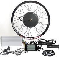 Kit de conversion de vélo électrique MTX 48V 52V 1000W 1500W pour roue avant/arrière, moteur moyeu sans balais 26/27,5/29''
