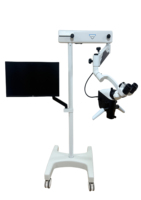 Microscope d'opération D680P 4K pour caméra intégrée dentaire ORL avec système de pendule bras d'équilibre vario objectif zoom 180-460mm