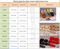 Boîte élégante en papier avec insert en éponge pour boucles d'oreilles et bagues, mini-boîtes à bijoux colorées réutilisables, vente en gros