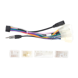 Panneau de navigation pour Toyota Yaris <span class=keywords><strong>VIOS</strong></span> 2018 <span class=keywords><strong>2019</strong></span> LHD Écran 9 pouces 2 Din Android Tableau de bord Radio Stereo Fascias Panel Frame - Product Image 2