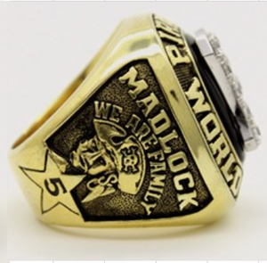 Anillo de Campeonato de Béisbol de los Pittsburgh Pirates de la MLB de 1979, Aleación de Zinc, Chapado en Platino, Recuerdo Popular Europeo y Americano - Product Image 2