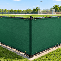 Filet de protection pour terrain de football en HDPE stabilisé aux UV, pour clôtures de stades extérieurs et zones d'entraînement de football