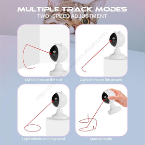 Juguete Láser Interactivo Automático para Interiores, Ecológico, Divertido, Puntero para Mascotas, Hecho de Plástico, Venta al Por Mayor - Product Image 3