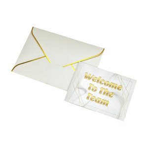 2025 Wholesale Custom Creative Thank You Card Message Blessing Hand Written Christmas Card