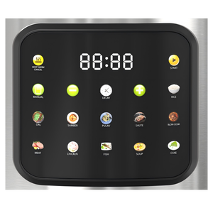 Autocuiseur électrique intelligent 6L Multicuiseur pour cuisson lente du riz et du yaourt à vapeur avec fonction d'épaississement de la sauce - Product Image 2