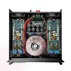 เพาเวอร์แอมป์ <span class=keywords><strong>TD2220</strong></span> 2200W ระดับมืออาชีพ 2 แชนแนล คลาส TD แบบบริดจ์ได้ สำหรับระบบเสียง คาราโอเกะ และเวทีแสดงสด - Product Image 5