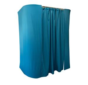 חם מכירה מותאם אישית הלבשה חדר מתקפל נייד קופץ בגדים בגדים בגדים מתכת חנות אלומיניום חנות חנות עבור מופע מסחר - Product Image 1