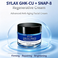 Krim Anti-Penuaan Dual Peptide SYLAX GHK-CU+SNAP-8, Grosir Pabrik OEM ODM Tersedia Kustomisasi