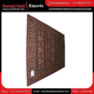 Fábrica al por mayor de alta calidad directo del fabricante elegante diseño persa anudado a mano Alfombra de lana bordada para la venta - Product Image 6