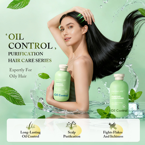 <span class=keywords><strong>Champú</strong></span> y Acondicionador al por Mayor para Control de Grasa de Marca Propia Anticaspa Limpieza Profunda y Purificante - Product Image 2