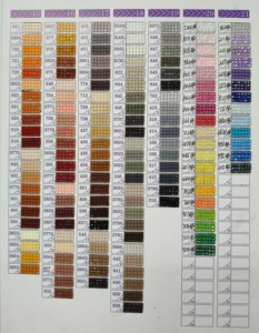 447 Pietre Quadrate in Resina Colorata da 2,5mm per Pittura Diamante o Decorazione - Product Image 3