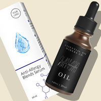 30ml Acide kojique Curcuma Sérum anti-âge Solution liquide hydratante complète en anglais pour les soins du visage Soins du visage transfrontaliers