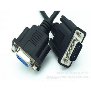 สายต่อขยาย VGA หญิง-หญิง 0.3 ม. ปลอกหุ้ม PVC ตัวนำทองแดง สำหรับเชื่อมต่อจอภาพ - Product Image 3